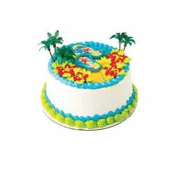 2 Layer Cake With Roses Or Confetti & Kit Or Filling - 1 ea