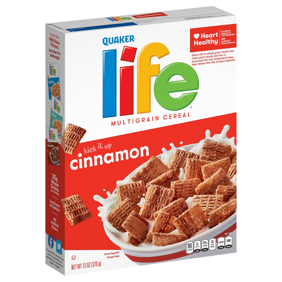 slide 2 of 6, Life Cereal, 13 oz