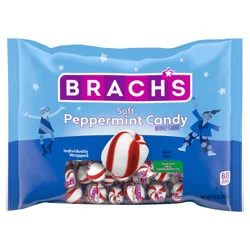 Brach''s Soft Peppermint Candies 10 Ounce Laydown