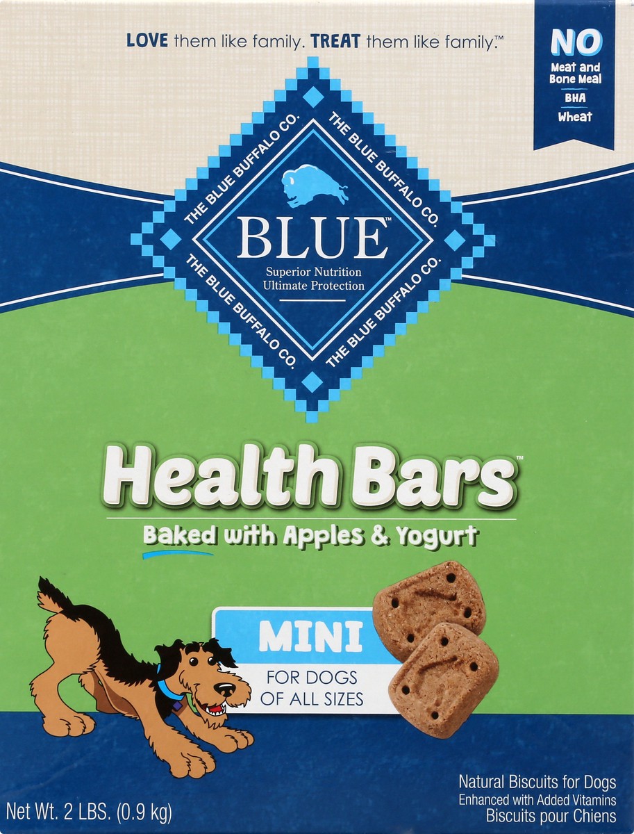 slide 1 of 9, Blue Buffalo Dog Biscuits 2 lb, 2 lb