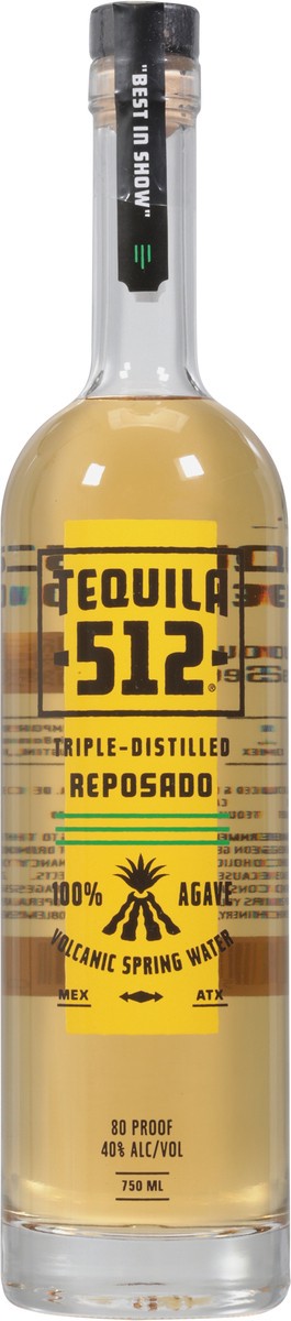slide 3 of 9, Tequila 512 Triple-Distilled Reposado Tequila 750 ml, 750 ml