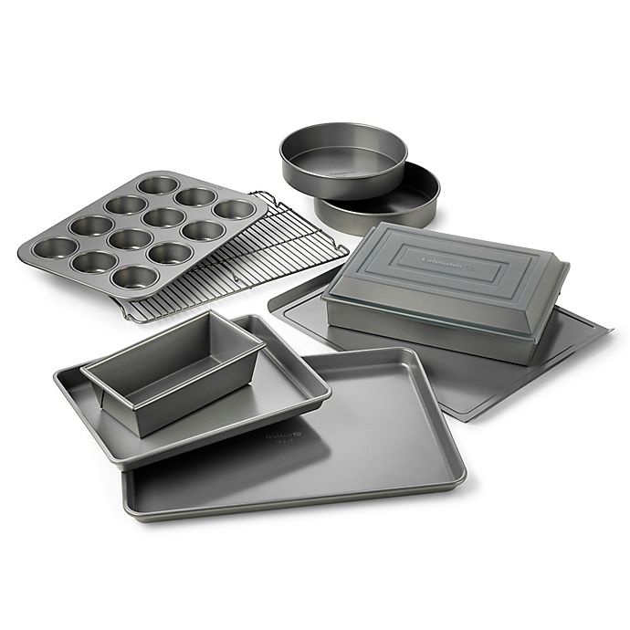 slide 1 of 7, Calphalon Nonstick Bakeware Set, 10 ct