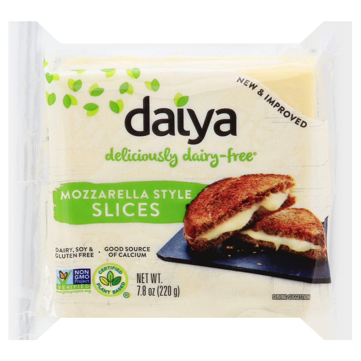 slide 1 of 1, Daiya Mozzarella Style Slices, 7.8 oz
