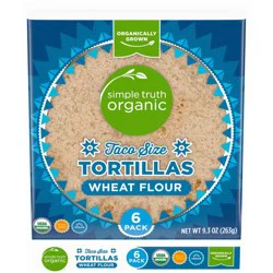 Simple Truth Organic Taco Size Wheat Flour Tortillas