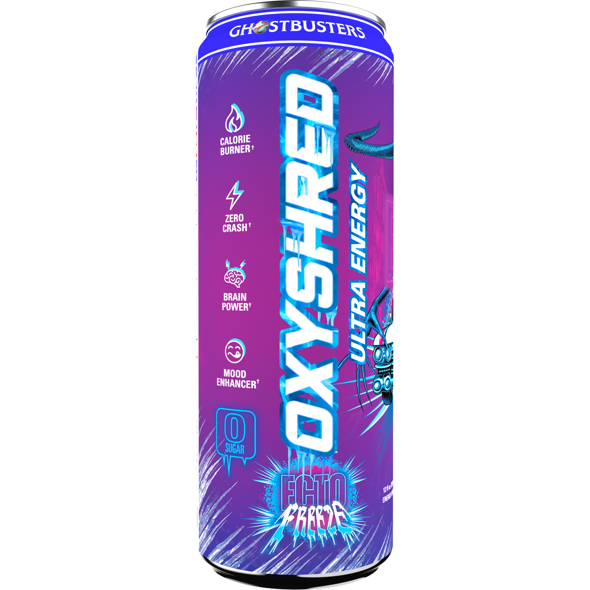 slide 1 of 1, Oxyshred Energy Ecto Freeze, 12 oz