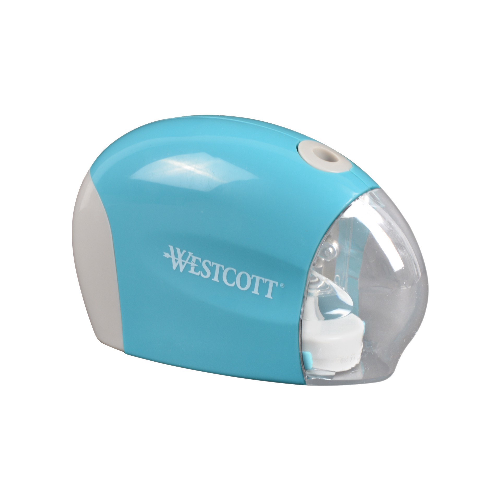 slide 5 of 8, Westcott Assorted Westcott Battery Operated Pencil Sharpener, 6.3 in x 6 in x 2.1 in