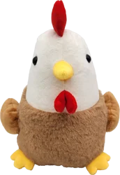 Holiday Home Easter Chicken Plush - Brown, 10 in