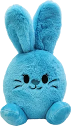 Holiday Home Sorbet Bunny Plush - Blue, 12 in
