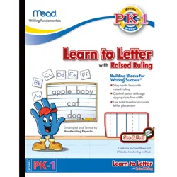 Mead Learn to Letter Kids' Tablet - 40 Sheets