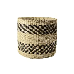 Holiday Home Large Seagrass Storage Basket, 1 ct