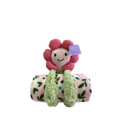 Holiday Home® Blanket Buddy Set - Pink Flower, 2 pc