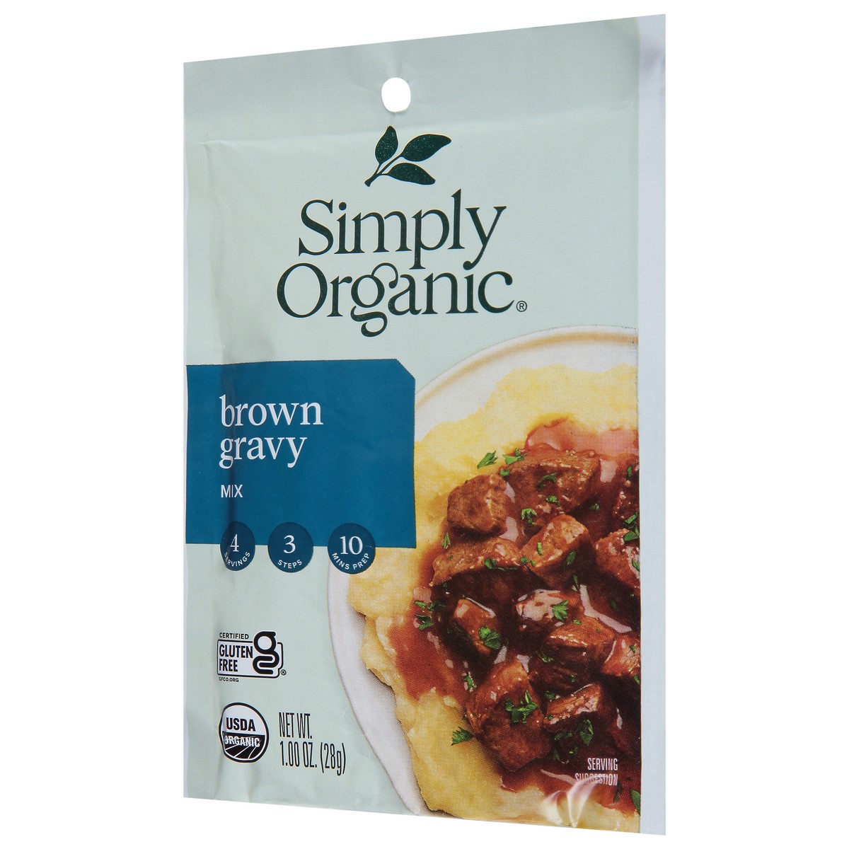 slide 3 of 9, Simply Organic Brown Gravy Mix 1.0 oz, 1 oz