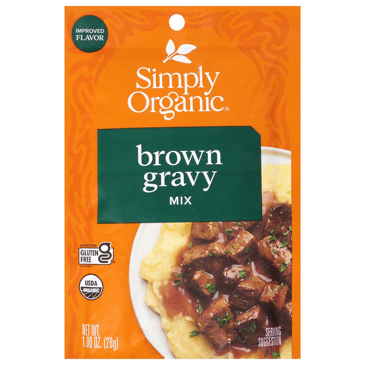 slide 1 of 9, Simply Organic Brown Gravy Mix - 1 oz, 1 oz
