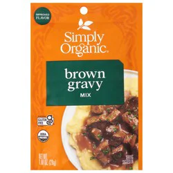 Simply Organic Brown Gravy Mix - 1 oz