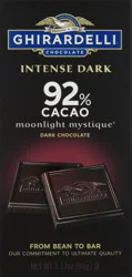 Ghirardelli Intense Dark 92% Cacao Dark Chocolate 3.17 oz