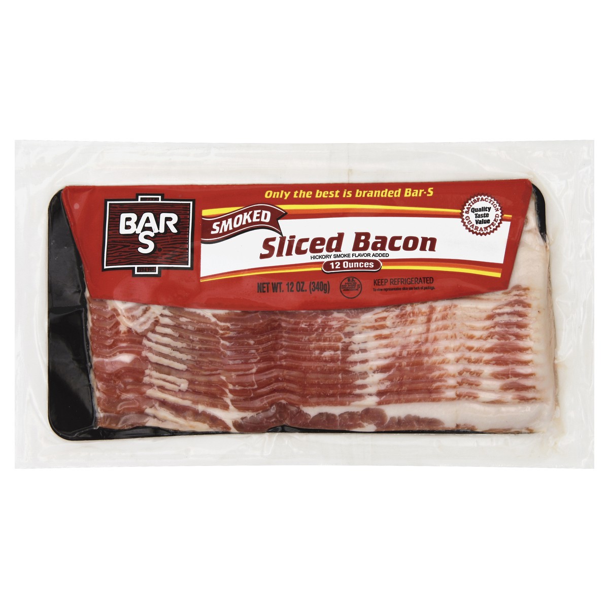 slide 2 of 6, Bar-S Smoked Bacon-Bar S, 12 oz