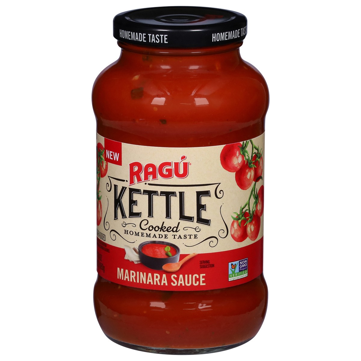 slide 7 of 9, Ragu Kettle Cooked Marinara Sauce 24 oz, 24 oz