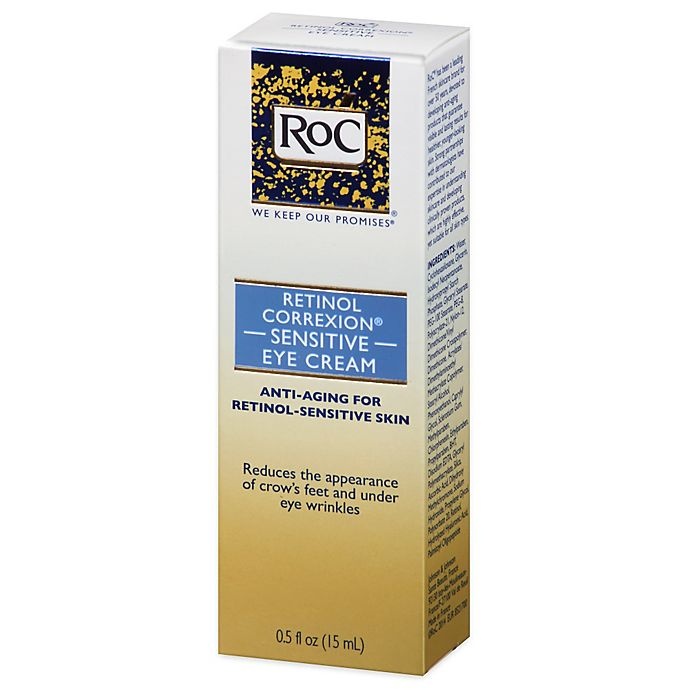 slide 3 of 4, RoC Skincare Retinol Correxion Sensitive Eye Cream, 0.5 oz