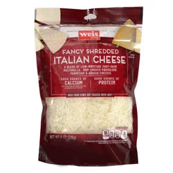 Weis Quality Italian Blend Four Cheese Shredded Cheese