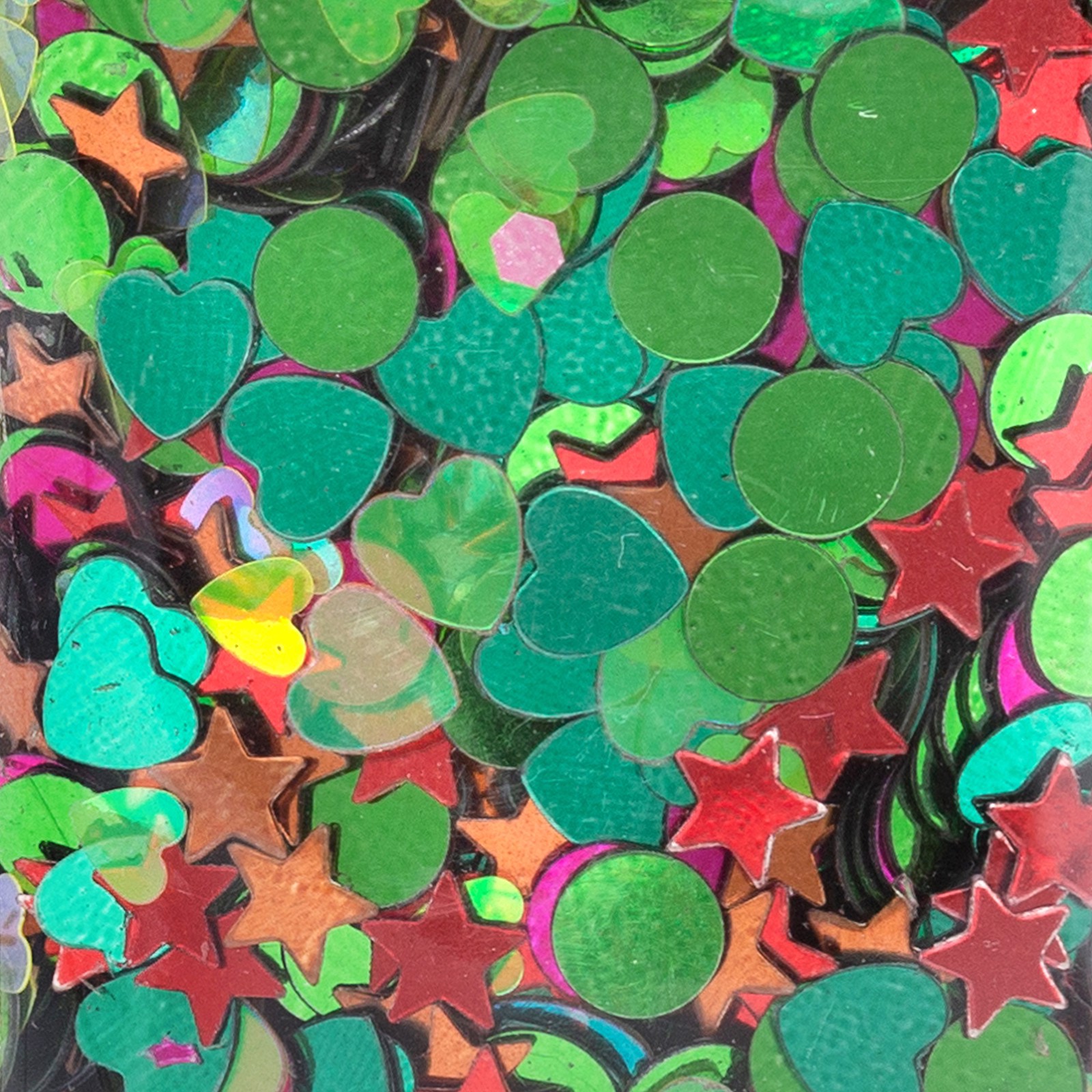 slide 2 of 3, Multi Shapes Specialty Polyester Glitter By Recollections, 1.09 oz