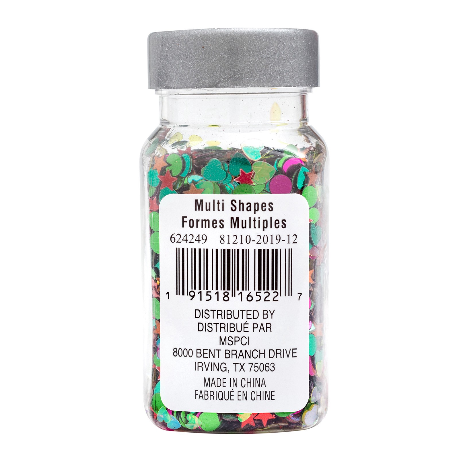 slide 3 of 3, Multi Shapes Specialty Polyester Glitter By Recollections, 1.09 oz