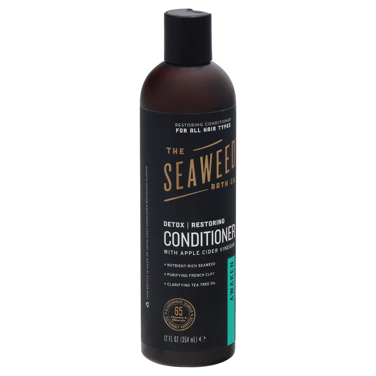 slide 3 of 9, The Seaweed Bath Co. Clarifying Restoring Detox Rosemary & Mint Conditioner 12 fl oz, 12 fl oz