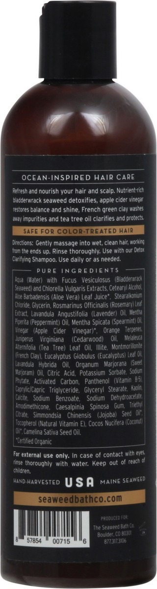 slide 5 of 9, The Seaweed Bath Co. Clarifying Restoring Detox Rosemary & Mint Conditioner 12 fl oz, 12 fl oz
