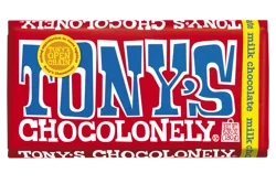 Tony's Chocolonely Milk Chocolate Bar 6.35 oz