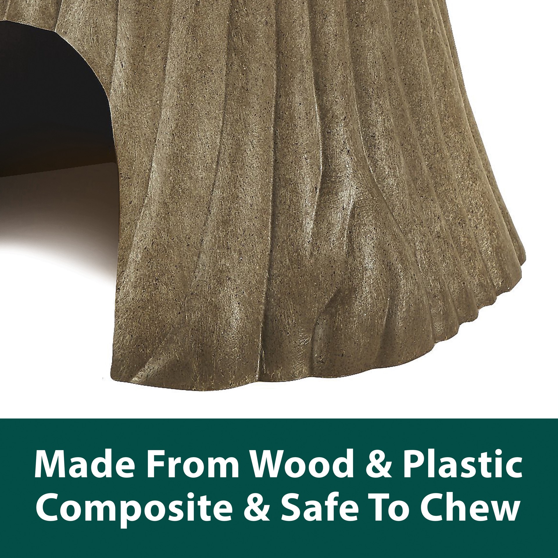 slide 4 of 8, Kaytee Hard Goods Kaytee Natural Tree Stump Hideout Large, 1 ct