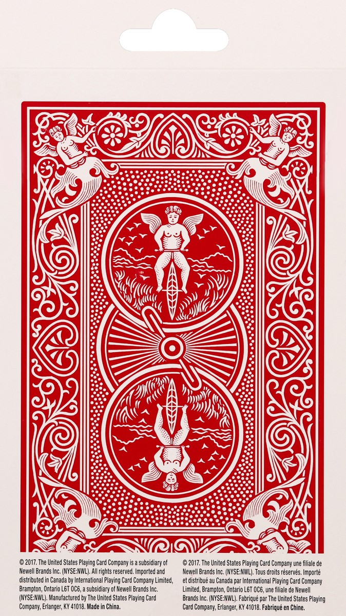 slide 3 of 6, Bicycle Playing Cards Big Red, 1 ct