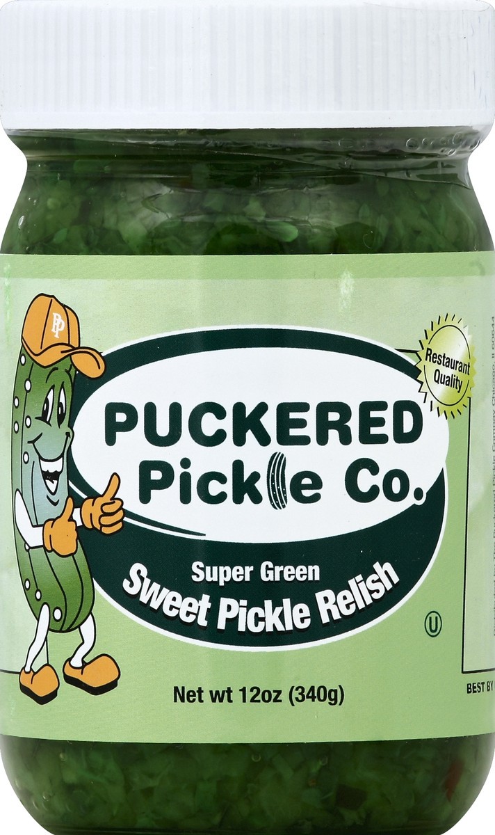 slide 1 of 2, Puckered Pickle Relish 12 oz, 12 oz