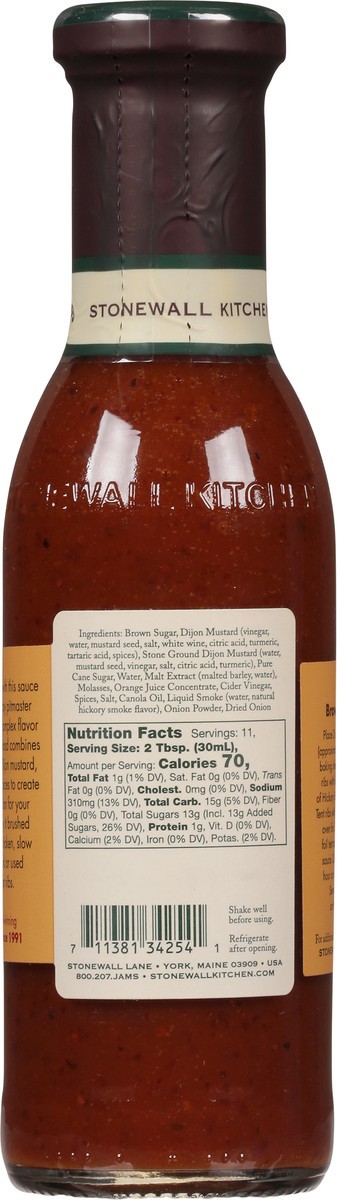 slide 3 of 9, Stonewall Kitchen Hickory Brown Sugar Grille Sauce, 11 oz
