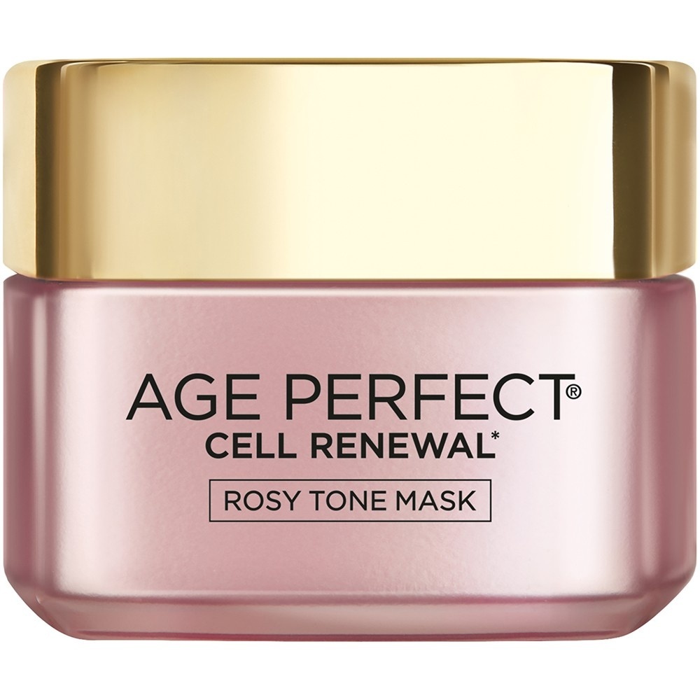 slide 1 of 2, L'Oréal Paris Age Perfect Cell Renewal Rosy Tone Mask, 1.7 fl oz