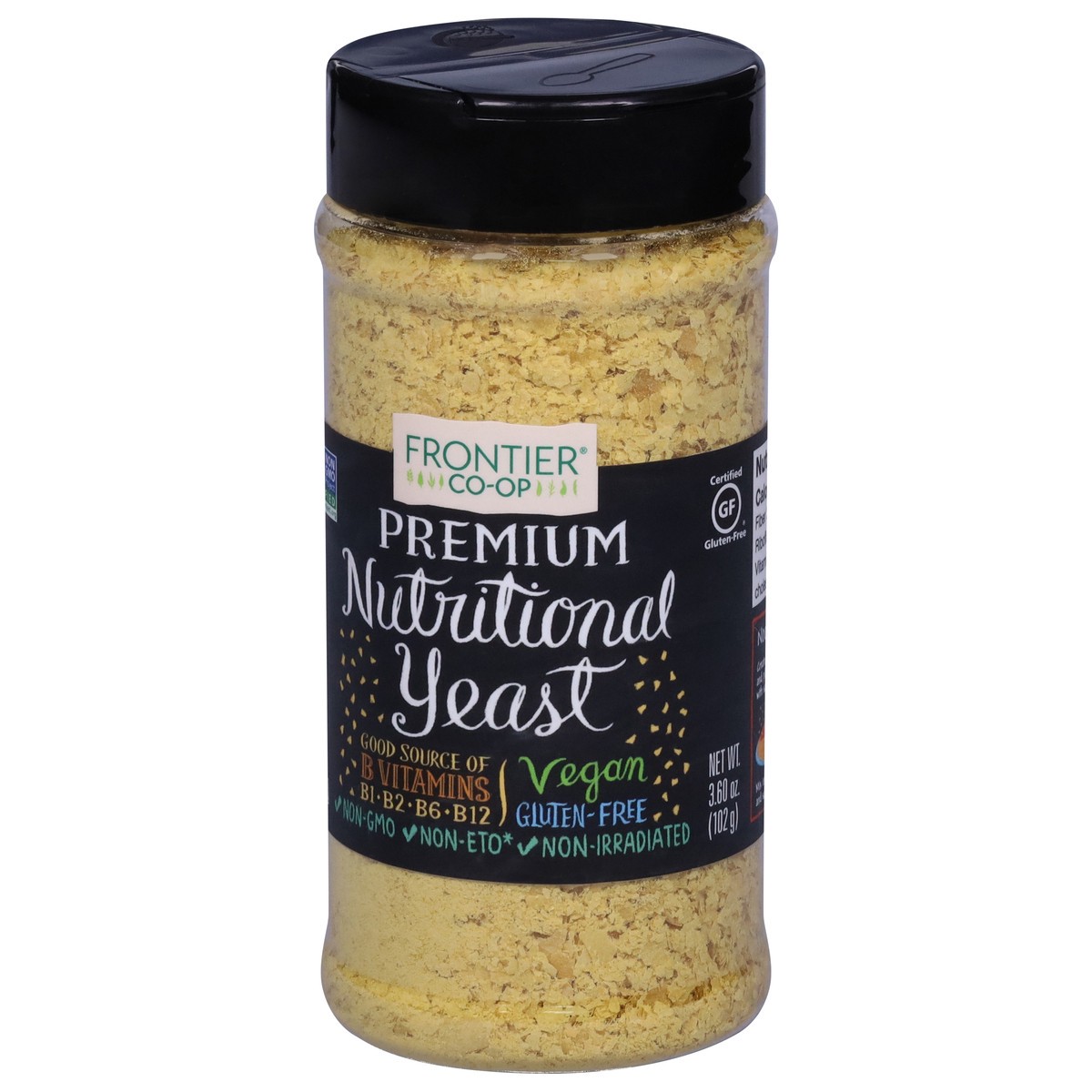 slide 7 of 12, Frontier Co-Op Premium Nutritional Yeast 3.60 oz, 1 ct