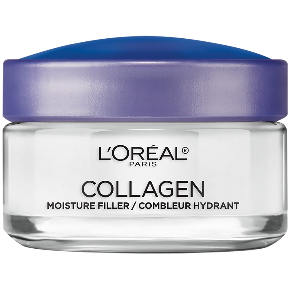 slide 2 of 3, L'Oréal Collagen Moisture Filler Day/Night Cream, 1.7 oz