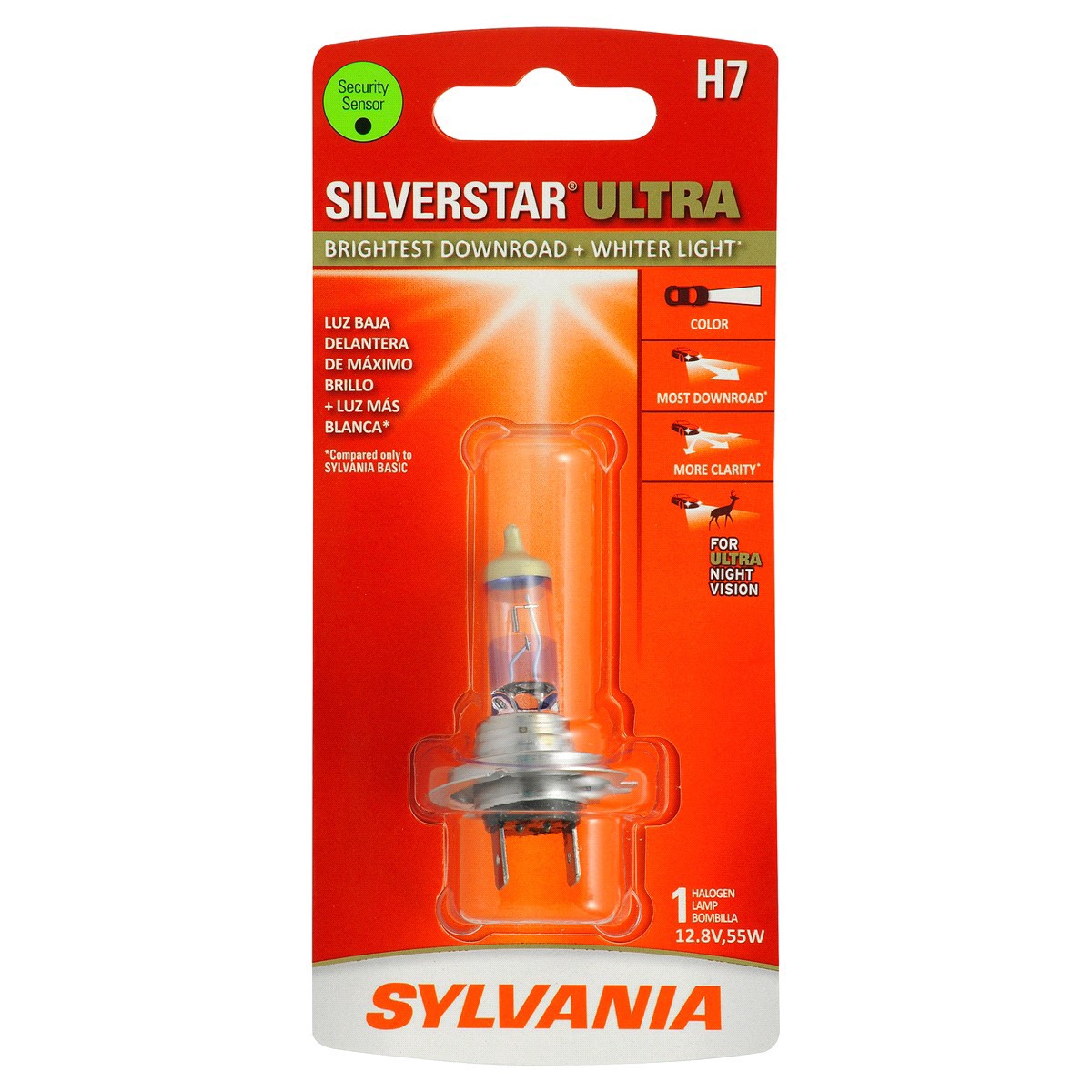 slide 1 of 21, Sylvania H7 SilverStar Ultra Headlight, 1 ct