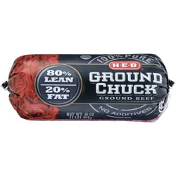 H-E-B Ground Chuck 80% Lean Ground Beef