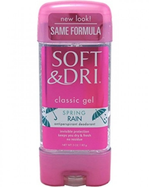 slide 1 of 1, Soft & Dri Spring Rain Antiperspirant Deodorant, 3 oz