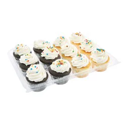 Raleys Raley's Iced Assorted Cupcakes 12 Ea