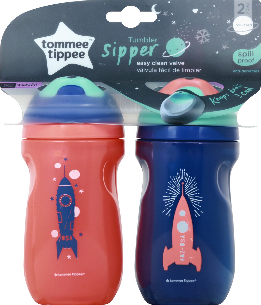 slide 6 of 9, Tommee Tippee 2 Pack 9 Ounce Insulated Sippee Cups 2 ea, 2 ct