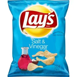 Lay's Potato Chips, Salt & Vinegar Flavored