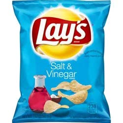 Lay's Potato Chips, Salt & Vinegar Flavored