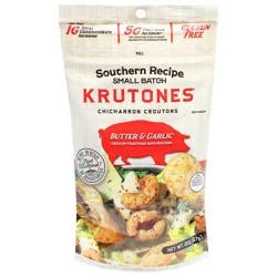 Krutones Southern Recipe Butter & Garlic Chicharron Croutons 2 oz