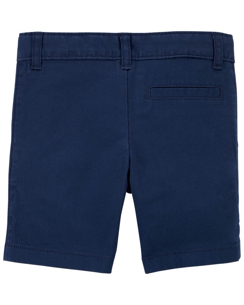 slide 2 of 3, Carter's Carters Toddler Blue Flat-Front Shorts Blue 2T, 2T