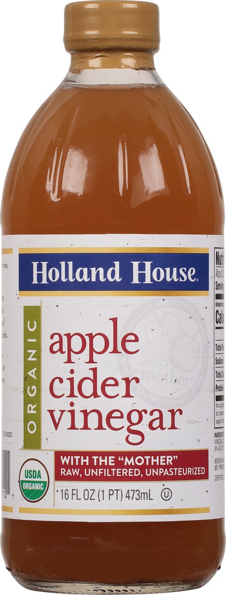 slide 6 of 11, Holland House Organic Apple Cider Vinegar 16 fl oz, 16 fl oz