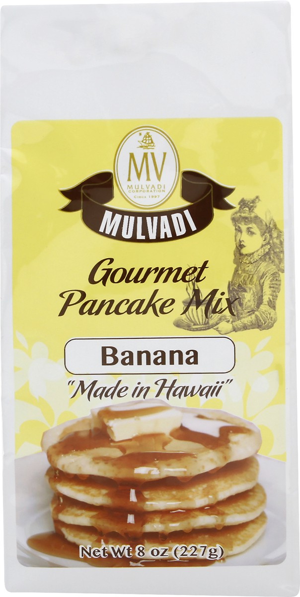 slide 9 of 10, Mulvadi Pancake Mix Gourmet Banana, 