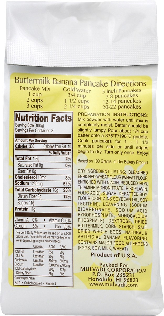 slide 10 of 10, Mulvadi Pancake Mix Gourmet Banana, 