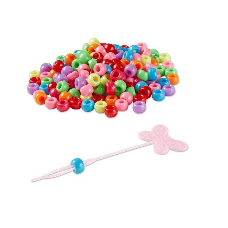 slide 4 of 5, scünci Hair Beads 180 Pieces, 1 ct