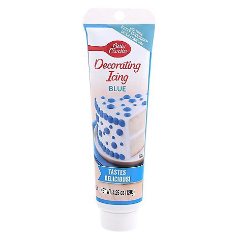 slide 1 of 1, Betty Crocker Decorating Icing Blue- 4.25 oz, 4.25 oz