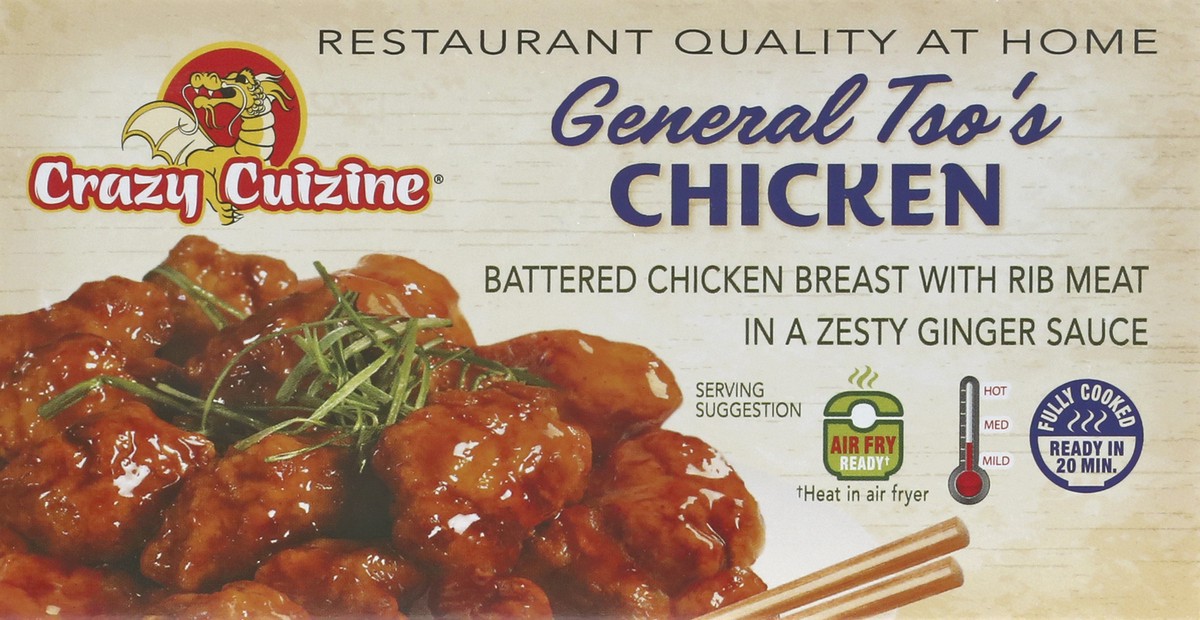 slide 9 of 9, Crzy C Crazy Czne Generl Tso Chicken, 20 oz